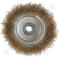 Drāšu birste 125MM M14 slīpmašīnām, misiņa pārklājuma (5903794734906)