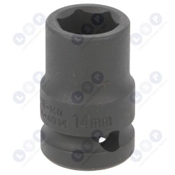 Trieciena uzgriežņu atslēga, īsa, 14 MM 1/2 HONITON (5900774584148)