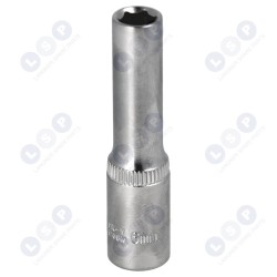 Garā uzgriežņu atslēga 6 MM 1/4 CrV HONITON (5900774519690)