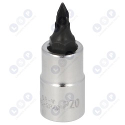 Uzgriežņu atslēga ar uzgali PZ0 1/4 HONITON (5900774589600)