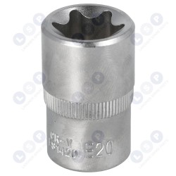 TORX uzgriežņu atslēga 1/2 E20 HONITON (5900774536208)