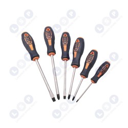 6 daļu Phillips plakano skrūvgriežu komplekts (5903794728936)