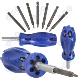 Skrūvgriežu komplekts TORX PH TRI-WING MAGNET (5903794728950)