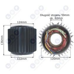 Statora korpusa tinums Ruska sūknim septiskajai tvertnei ()