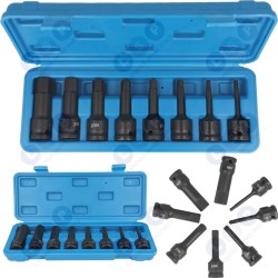 Triecienskrūvgriežu uzgriežņu atslēgas 1/2 5-19 mm 8 gab. JOBIEXTRA (5900774529255)