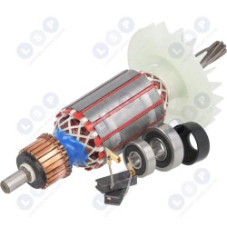 Ротор для BOSCH GBH 2-26 2400 2600 комплект с подшипниками и щетками ()