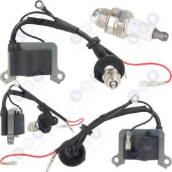 Aizdedzes spole benzīna krūmgriezim - universāla aizdedzes svece ()