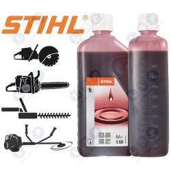 Eļļa krūmgriežiem un motorzāģiem, degvielas maisījums 1L STIHL HP (795711017910)