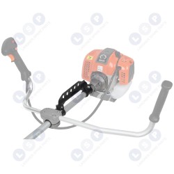 Pilnīga caurule ar vārpstu krūmgriezim 28 mm 9 griezēji + BEZMAKSAS aukla 2,7 mm ()