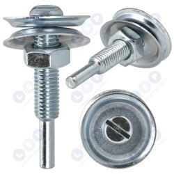 Adaptera turētājs 125 mm diska piestiprināšanai pie urbjmašīnas-skrūvgrieža (5903794736566)