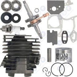 Ķīniešu benzīna motorzāģa cilindra virzulis (komplektētas dzinēja blīves)