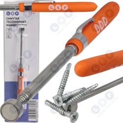 Teleskopisks magnētiskais satvērējs ar magnētu 72 cm stiprs 3 kg (5903794738164)