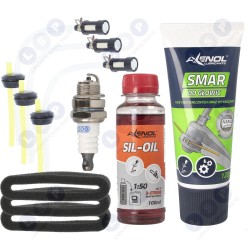 Krūmgrieža ātrumkārbas dzinēja apkopes komplekts ()