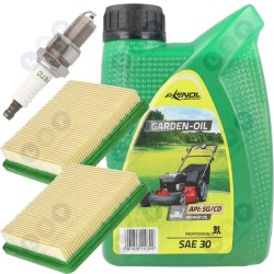 Eļļas filtra aizdedzes svece zāles pļāvēju dzinējiem T375 T475 T575 T675 komplekts (5903794738300)