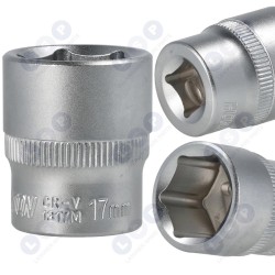 Uzgriežņu atslēga 3/8 17 MM HONITON 6 punktu ()