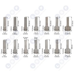 Metrisko collu uzgriežņu atslēgu komplekts, 14 uzgriežņu atslēgas (5903794737082)