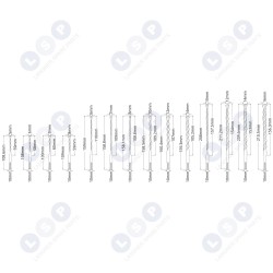 SDS PLUS urbju komplekts betona ķieģeļiem, 14 gab., 5 - 16 mm (5903794736764)