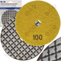 P100 dimanta disks keramikas flīžu slīpēšanai un pulēšanai (5903794736818)