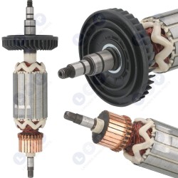 MAKITA 9565CVH CV CVR slīpmašīnas rotors 515243-6 NEW TYPE (5903794737884)