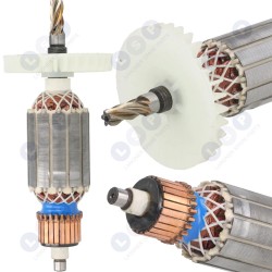 DeWALT urbjmašīnas rotors D25114 D25213 D25223 496248-00 (5903794705265)