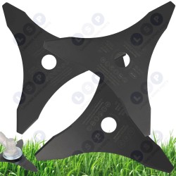 Naža disks krūmgriežiem, universāls asmeņu komplekts 1,3 mm 2 mm 3 mm ()