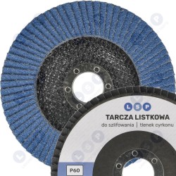Cirkonija lapiņu disks T27 60 T-LSP125X60PC (5903794738218)