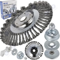 Cieta birste bruģakmeņu tīrīšanai STIHL krūmgriežiem + uzgalis ()