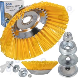 Neilona birste bruģakmeņu tīrīšanai STIHL krūmgriežiem + uzgalis ()