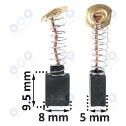 Щетки Makita CB 65, 5х8х9,5 мм 191628-6 ()