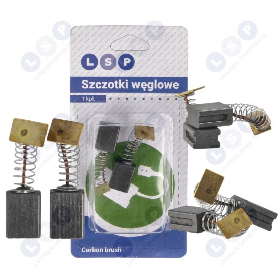 Elektroinstrumentu ogles sukas 6x9x12 mm GRAPHITE DEDRA (5903794709829)