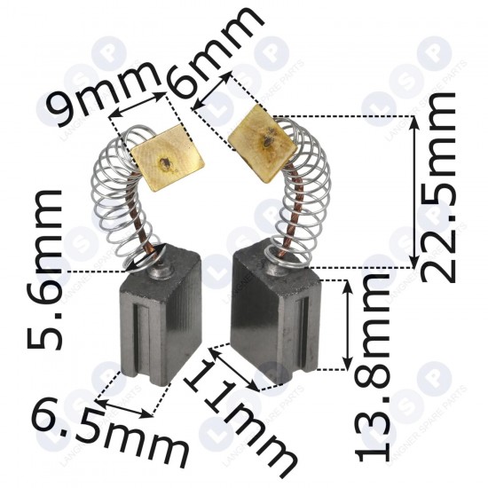 Ogles sukas 6,5x11x13,8 mm EINHELL KGS BT-MS NMS (5903794709867)