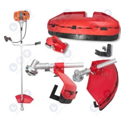 Galvas pārsegs benzīna krūmgriezim 26 mm caurulei, ciets (5903794711464)