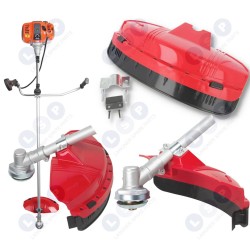 Galvas pārsegs benzīna krūmgriezim, cieta plāksne 26 mm caurulei (5903794711488)