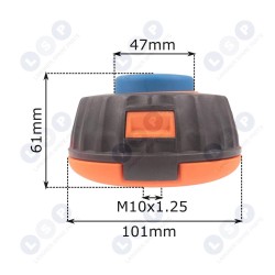 McCulloch P25 trimmera galva NAC krūmgriežiem (5903794711679)