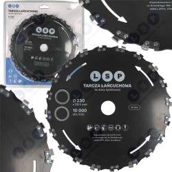 Diska naža asmens ar ķēdes izkapti NAC DEMON HONDA (5903794711785)